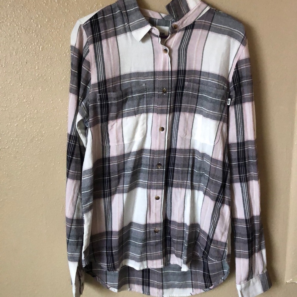 Vans long sleeve flannel